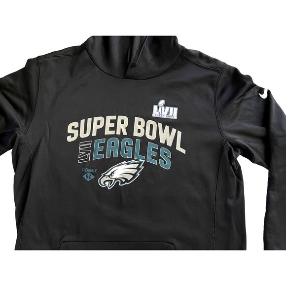 Nike Philadelphia Eagles Super Bowl LVII Bound Hoodie Mens XL - Picture 2 of 4